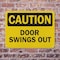 Signmission Door Swings Out, 10 in W x Rectangle, Aluminum OS-2PACK-CS-A-710-L-19151 - alternate 7